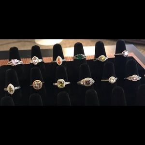 Assorted Fragrant Jewels Rings Size 7 Never Worn.